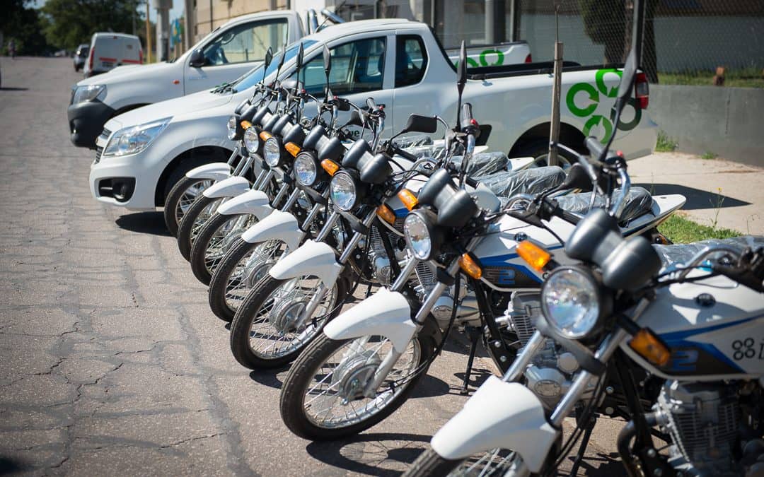 La Comuna presentó más equipamiento comprado con el Fondo de Seguridad