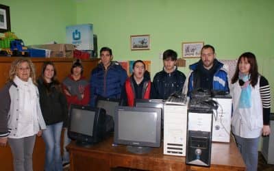 La Oficina de Ambiente donó 4 computaras recuperadas del PROLIM
