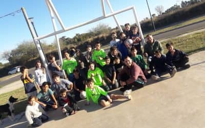EL PROGRAMA ENVIÓN REALIZÓ UN CAMPEONATO DE FÚTBOL 5 EN BARRIO PARQUE