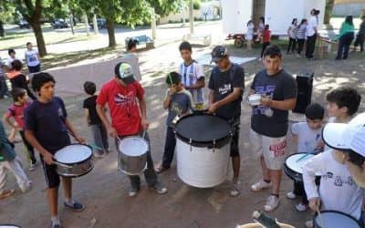 La batucada del Envión viaja a Claromecó
