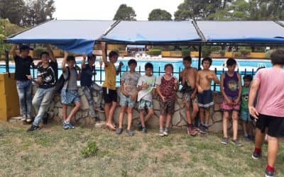 MÁS DE 80 CHICOS DEL PROGRAMA ENVIÓN COMPARTIERON UN ALMUERZO RECREATIVO EN EL CLUB BARRIO ALEGRE