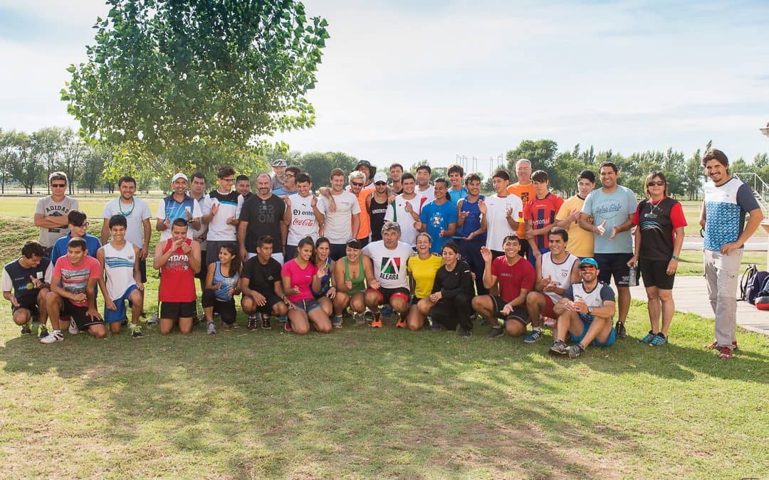 La Selección de ciegos y disminuidos visuales entrenó en el Polideportivo