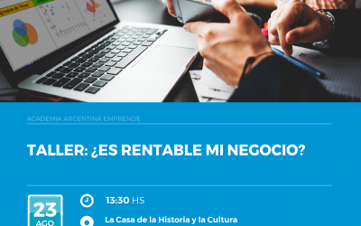 SE DICTARÁ UN TALLER SOBRE RENTABILIDAD PARA EMPRENDEDORES