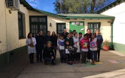 La Escuela rural 14 fue la primera en implementar el Programa Escuelas Rurales Verdes