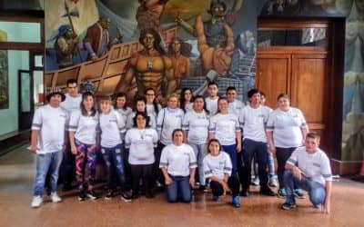 El Municipio entregó remeras al personal del estacionamiento medido