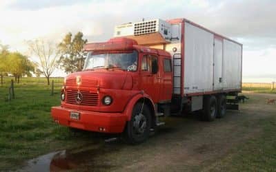 Después de 11 años, salió el primer camión con carpa de las lagunas de Berutti para exportación