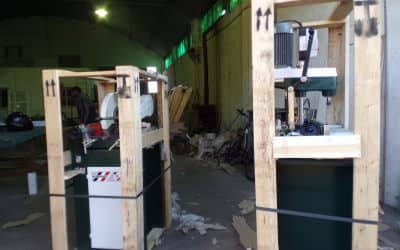 Producción de la fábrica de aberturas de aluminio durante el mes de septiembre