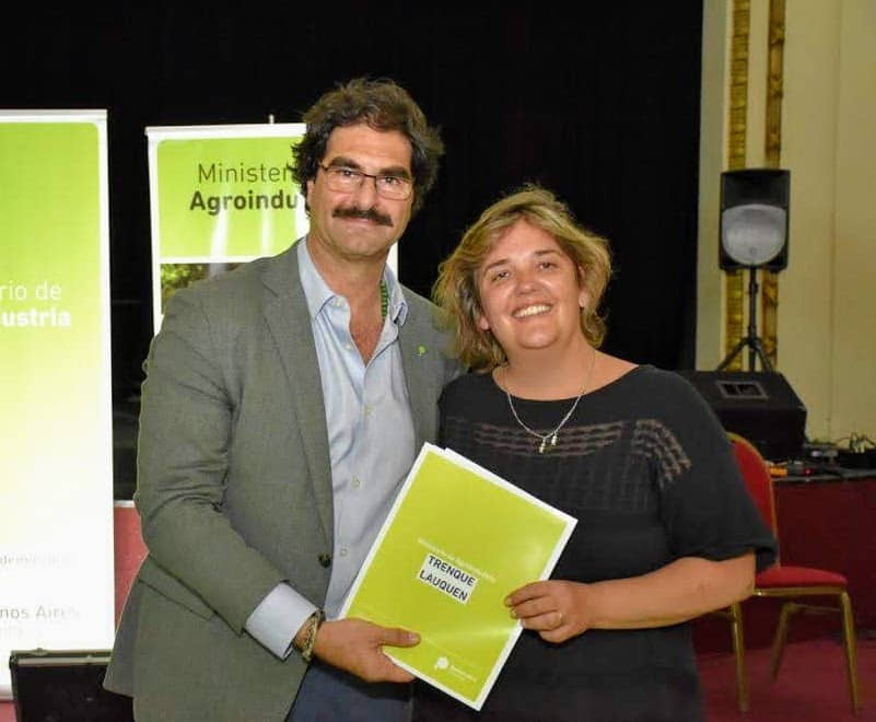 FABRIS REALIZÓ GESTIONES POR LA FILETERA DE BERUTI Y EL NUEVO SISTEMA PARA EL TRASLADO DE HACIENDA