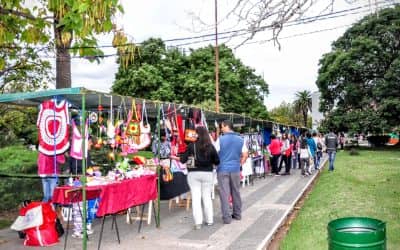 Desde este jueves habrá feria de artesanos y patio de comidas en Plaza San Martín