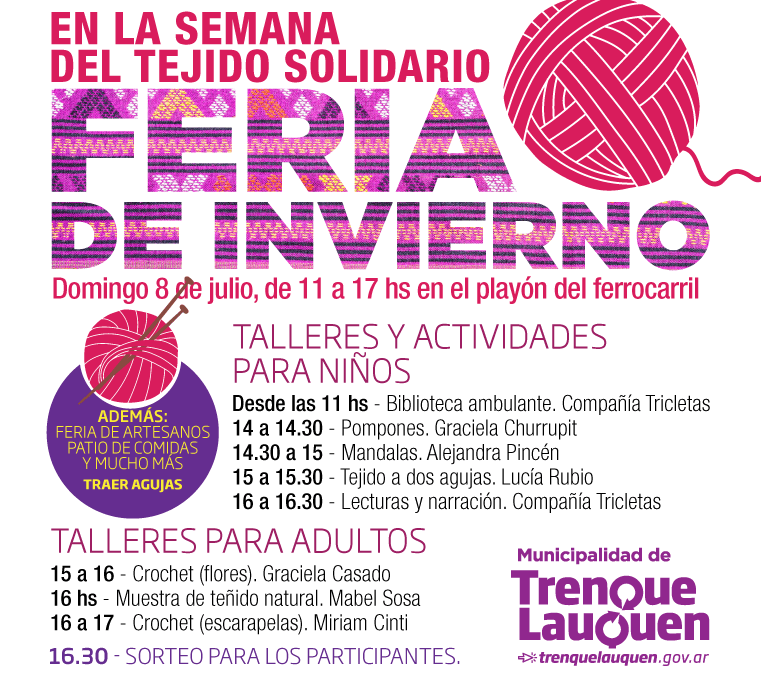 Feria de Invierno en la Semana del tejido solidario