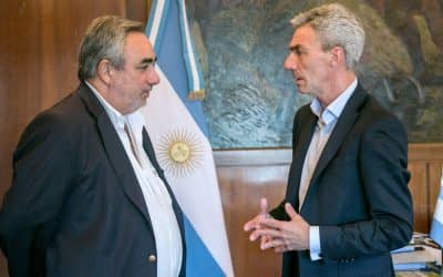FERNÁNDEZ SE REUNIÓ CON EL MINISTRO DE TRANSPORTE DE NACIÓN PARA GESTIONAR LA VUELTA DEL TREN DE PASAJEROS A TRENQUE LAUQUEN