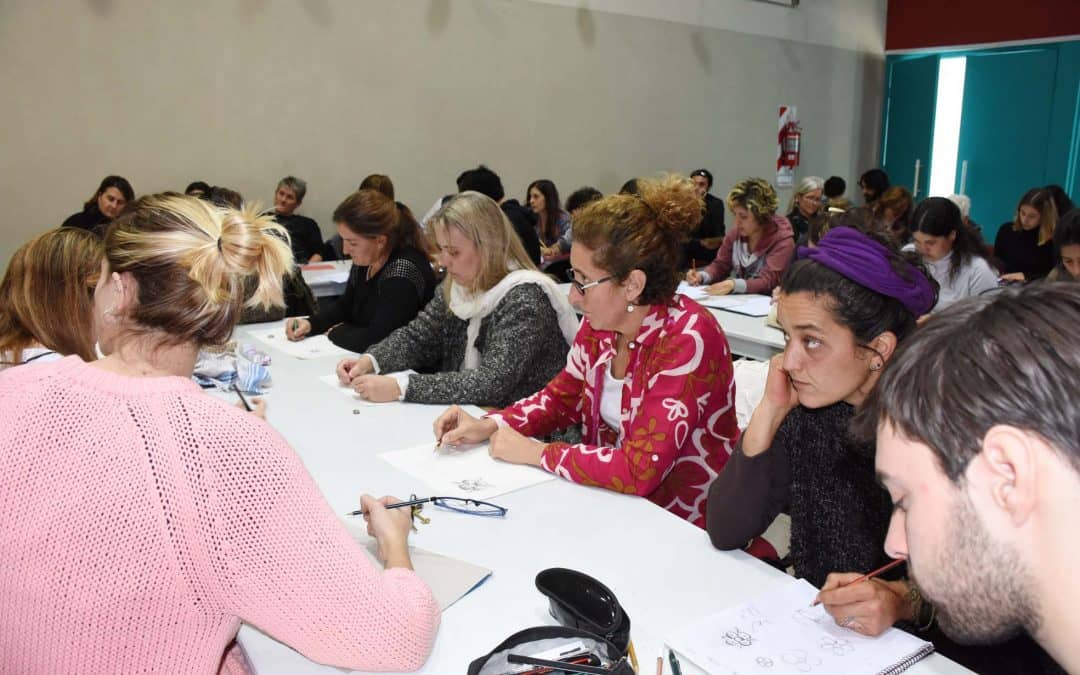 Se realizó un taller intensivo de Fileteado Porteño