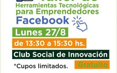 INSCRIPCIÓN ABIERTA PARA LA CAPACITACIÓN “HERRAMIENTAS TECNOLÓGICAS PARA EMRPENDEDORES”