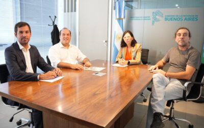 GESTIONES EN LA PLATA DEL INTENDENTE CON LA MINISTRA DE HÁBITAT Y DESARROLLO URBANO SILVINA BATAKIS