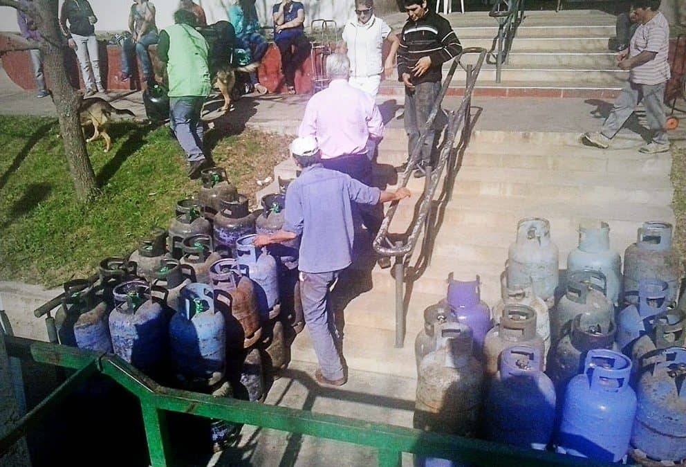 Hoy (lunes) inicia la entrega de garrafas en el CAPS Ameghino