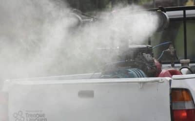 EL MUNICIPIO REANUDÓ LAS TAREAS DE FUMIGACIÓN CONTRA LOS MOSQUITOS