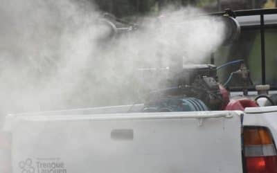 INVESTIGADORES RECOMIENDAN QUE LA FUMIGACIÓN CONTRA LOS MOSQUITOS SE HAGA DESDE VEHÍCULOS Y NO EN FORMA AÉREA