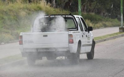 HIGIIENE URBANA COMENZÓ HOY (SÁBADO) LA FUMIGACIÓN CONTRA LOS MOSQUITOS EN LA CIUDAD