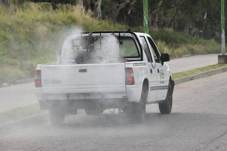 HIGIIENE URBANA COMENZÓ HOY (SÁBADO) LA FUMIGACIÓN CONTRA LOS MOSQUITOS EN LA CIUDAD