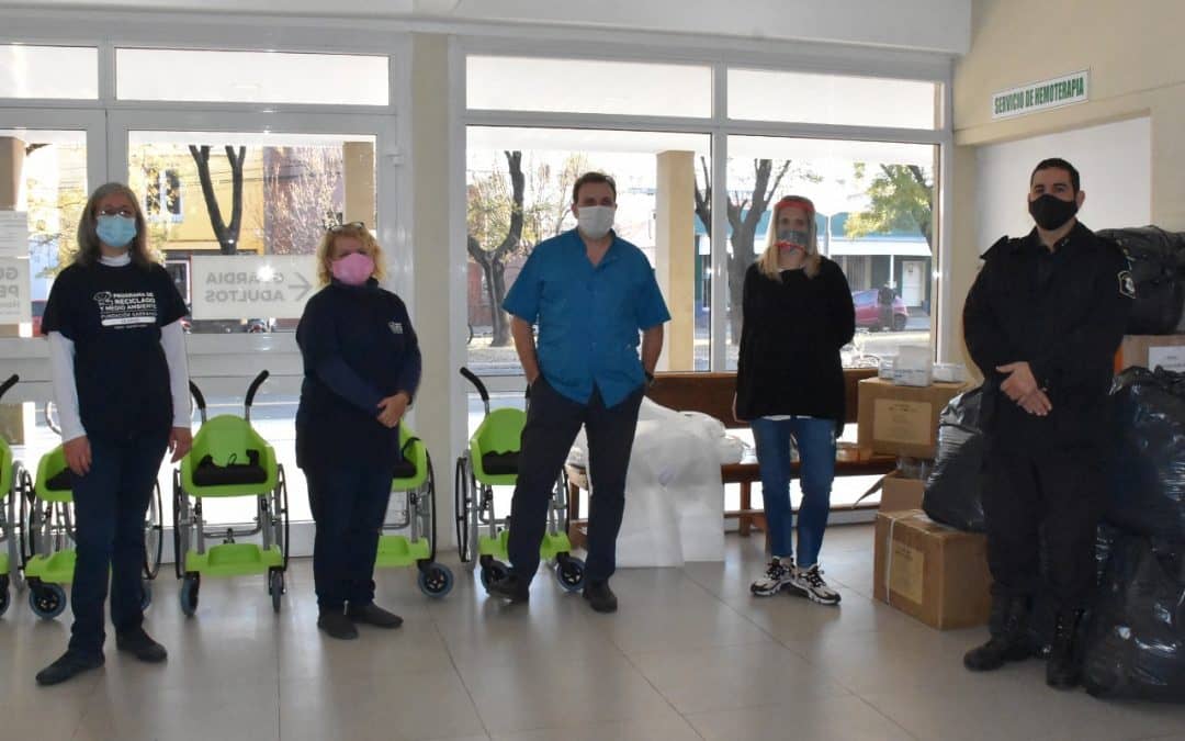 IMPORTANTE DONACIÓN DE LA FUNDACIÓN GARRAHAN PARA EL HOSPITAL PEDRO T. ORELLANA, EL CENTRO DE REHABILITACIÓN Y LA POLICÍA LOCAL