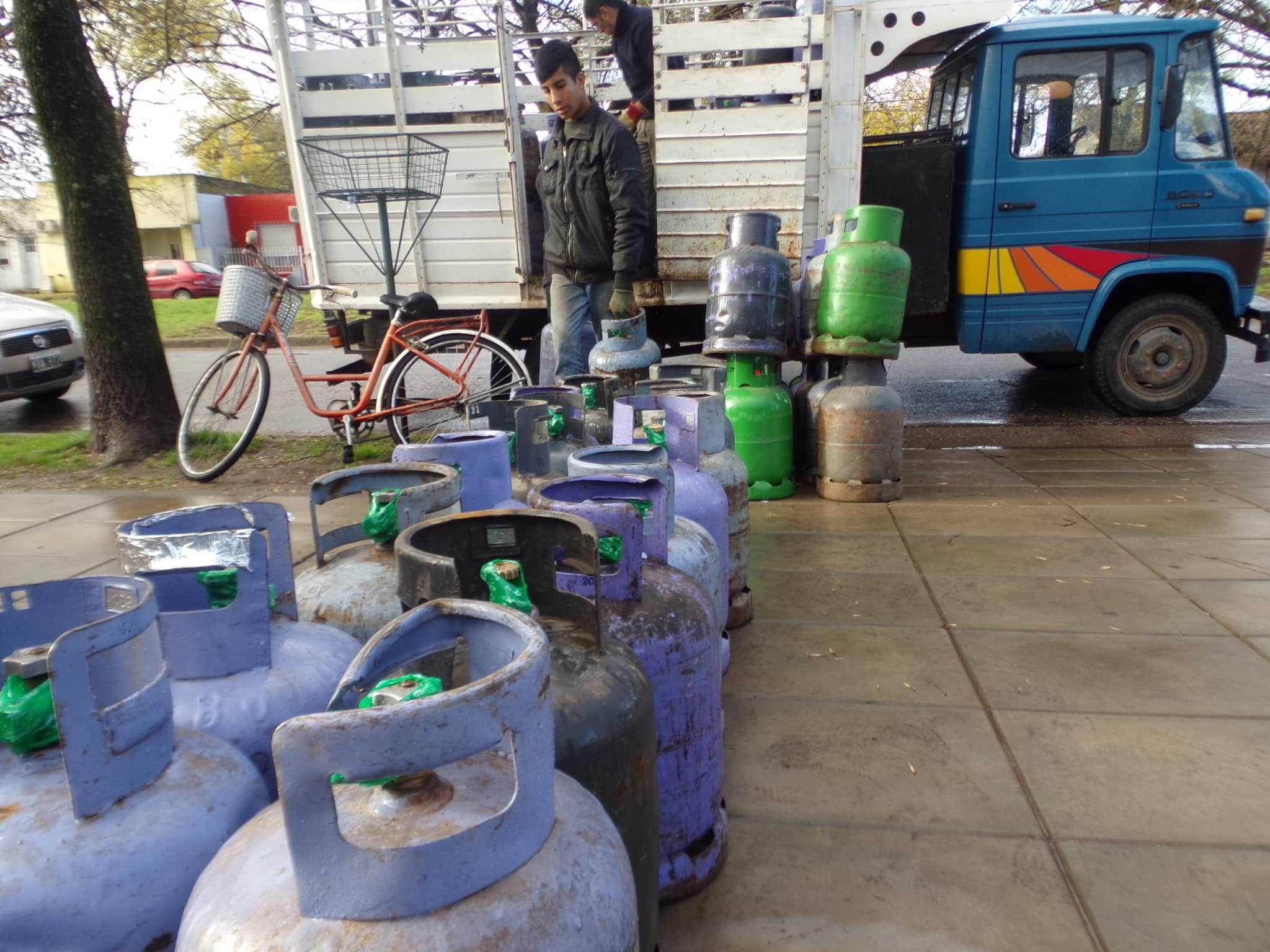 Programa Invierno: hoy se entregan garrafas en el barrio Indio Trompa