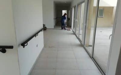 LA OBRA DEL NUEVO EDIFICIO DEL HOGAR GERIÁTRICO EVITA, DE BERUTTI, ENTRÓ EN LA ÚLTIMA ETAPA DE EJECUCIÓN