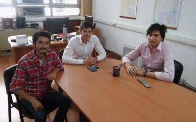 Santiago Romero se reunió con el Director Provincial de Economía Social