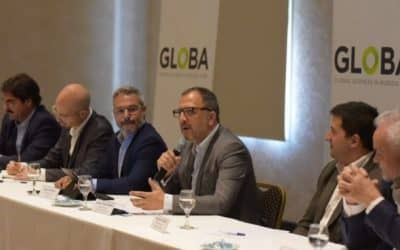 Fabris participó del lanzamiento de la Agencia Globa