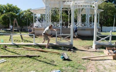 El Municipio avanza con los trabajos en la glorieta del Jardín 901