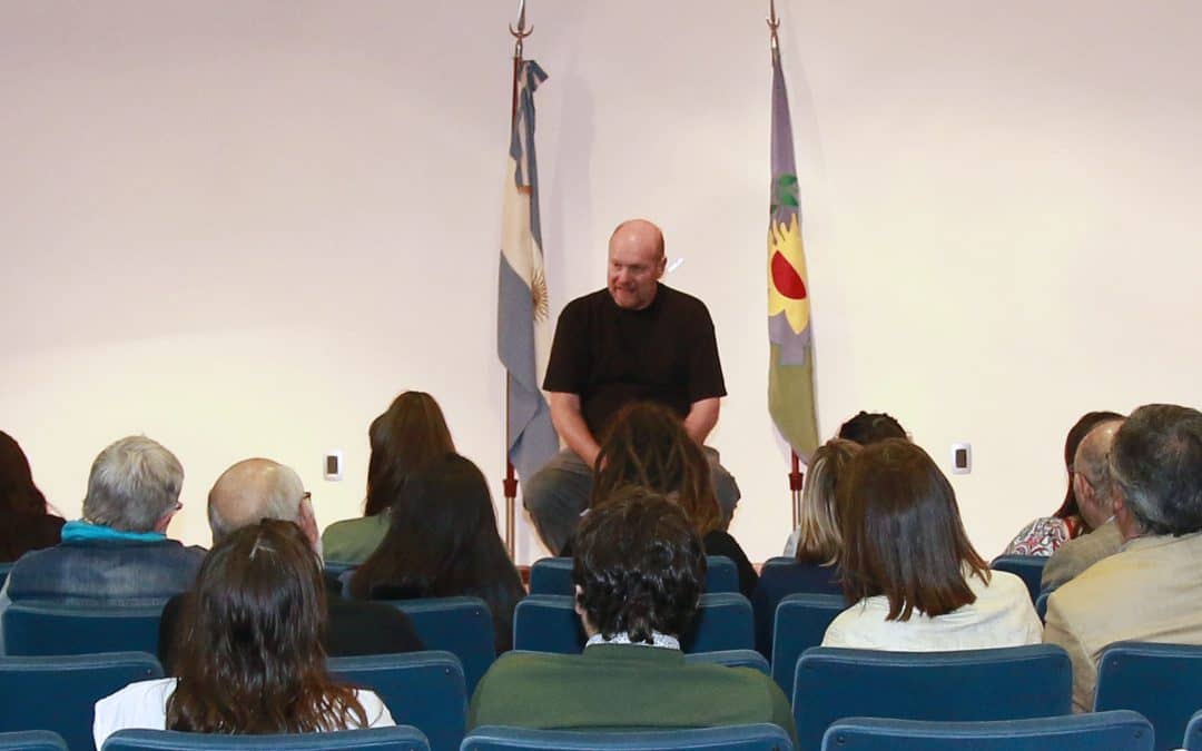Gustavo Grobocopatel ofreció una charla en Trenque Lauquen