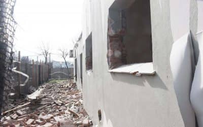 HOSPITAL MUNICIPAL: COMIENZA OTRA ETAPA DE LA CONSTRUCCION DE LA NUEVA GUARDIA EN LA ESQUINA DE CASTELLI Y DORREGO