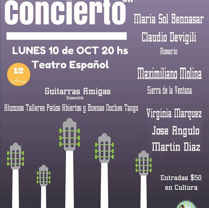 Se realizará la XII edición de Guitarras en Concierto