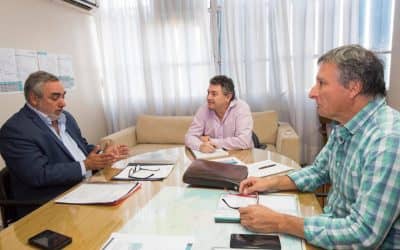 EL INTENDENTE PRESENTÓ EN PROVINCIA EL PROYECTO PARA EL RECAMBIO DE LA RED TRONCAL QUE VA DESDE LA CISTERNA HASTA LA COPA DE AGUA