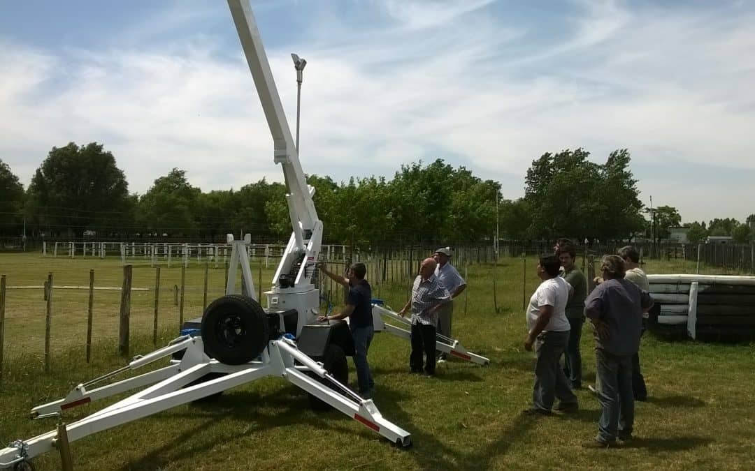 30 de Agosto: El Ente Descentralizado adquirió un hidroelevador