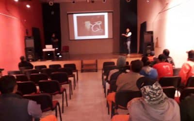 EL CICLO DE CAPACITACIONES SOBRE HIGIENE Y SEGURIDAD LABORAL CONTINUÓ HOY (JUEVES) CON EL PERSONAL DE BARRIDO