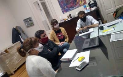 LA REALIDAD DE LOS HOGARES CONVIVENCIALES DURANTE LA PANDEMIA, EN UNA REUNIÓN CON EL ORGANISMO PROVINCIAL DE NIÑEZ Y ADOLESCENCIA