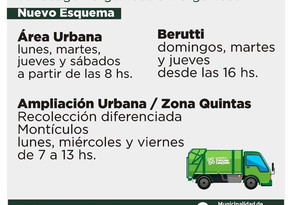 Nuevo esquema de recolección de residuos