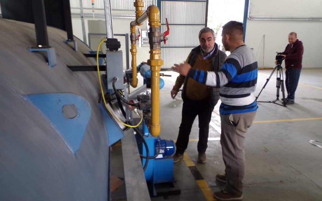 NUEVO HORNO PIROLÍTICO: SE HIZO LA PRUEBA DE ENCENDIDO Y SÓLO RESTA LA HABILITACIÓN DEL OPDS PARA QUE EMPIECE A FUNCIONAR