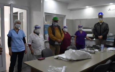 EL MINISTRO DE SALUD, DANIEL GOLLAN, SE REUNIÓ CON EL INTENDENTE EN SU DESPACHO, ENTREGÓ EQUIPAMIENTO Y VISITÓ EL HOSPITAL MUNICIPAL