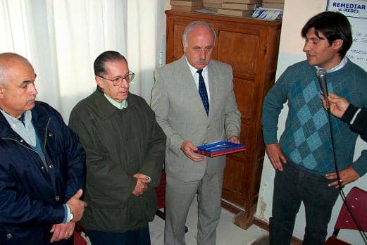 Feito reconoció la labor y servicio de Prósperi