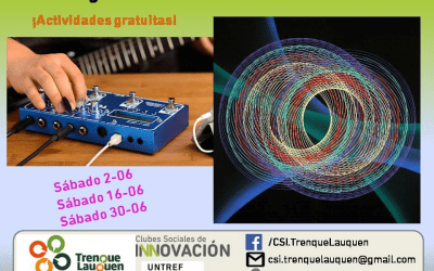 El Club de Innovación ofrece taller de interfaces para instrumentos musicales y Arte Generativo