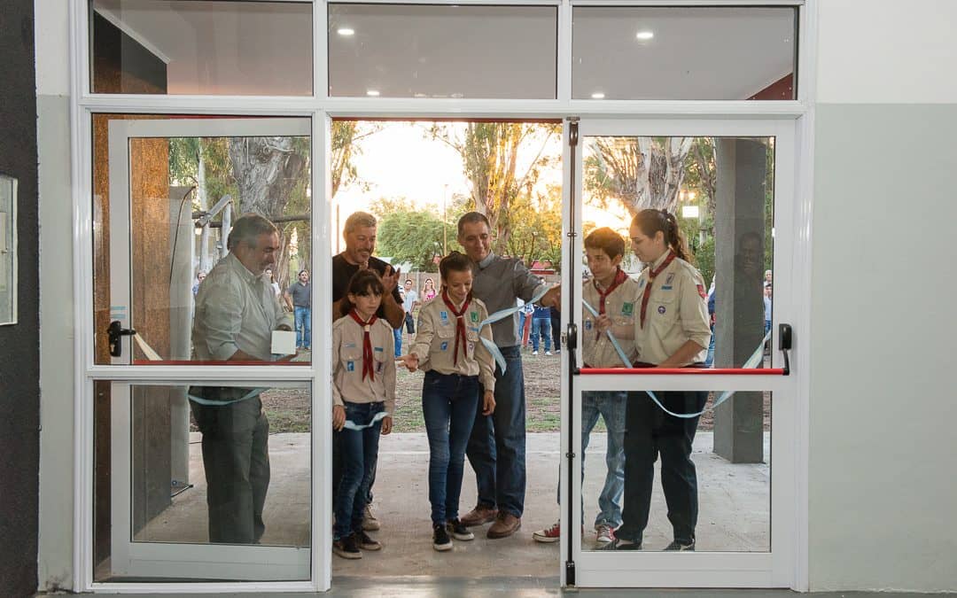 Quedó inaugurada la sede del grupo Scout, por el PP 2015