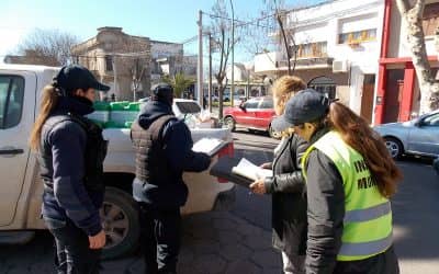 Se realizó una nueva infracción por circular con agroquímicos en la ciudad