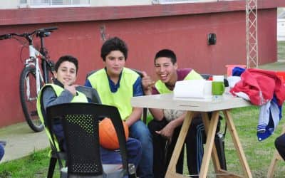 Hoy (viernes) habrá un interbarrial de vóley en la plaza del Bicentenario