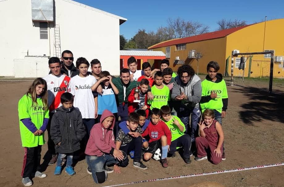 El Programa Envión realizó un torneo interbarrial de fútbol