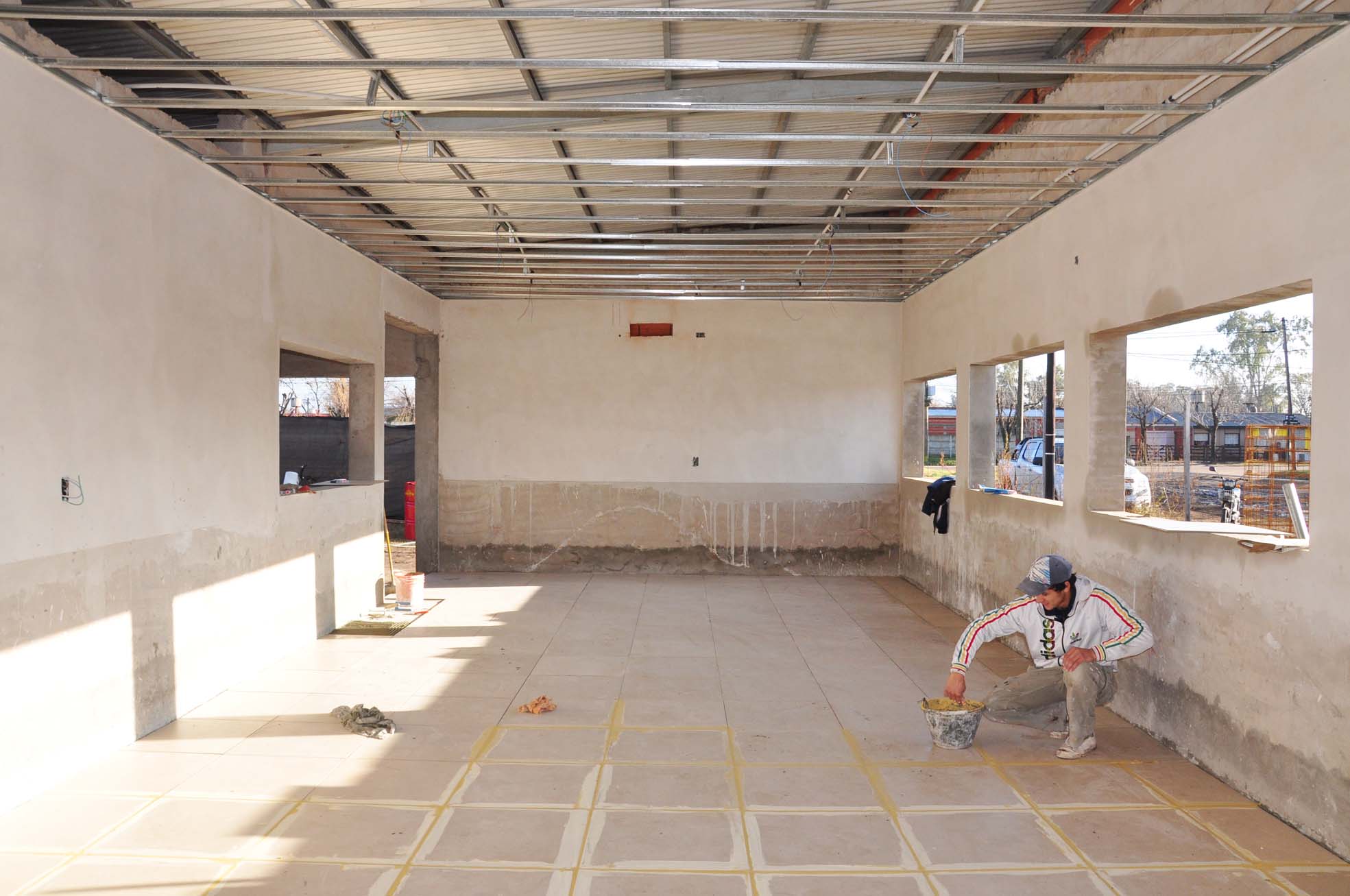Avanza la obra del Jardín Maternal Municipal Nubecitas