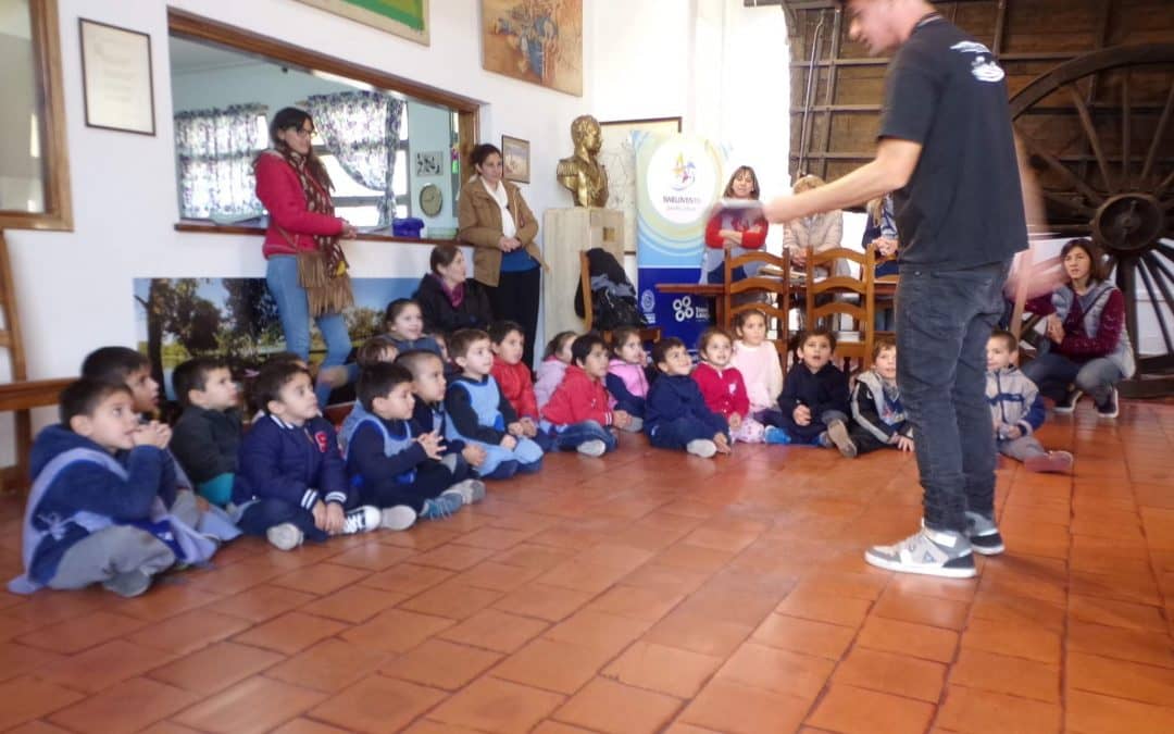 NIÑOS Y NIÑAS DEL JARDÍN Nº 901 VISITARON AYER (LUNES) EL MUSEO DE LA COMANDANCIA