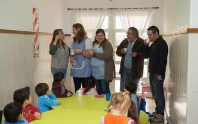 El Municipio terminó la obra en el Jardín 908