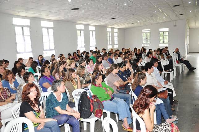 Daneri estuvo en la apertura de la Jornada sobre Niñez y adolescencia