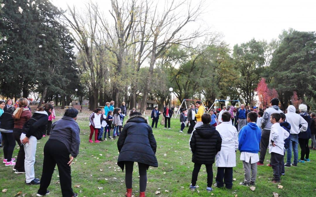 Se realizó una caminata y actividades para la prevención de la hipertensión